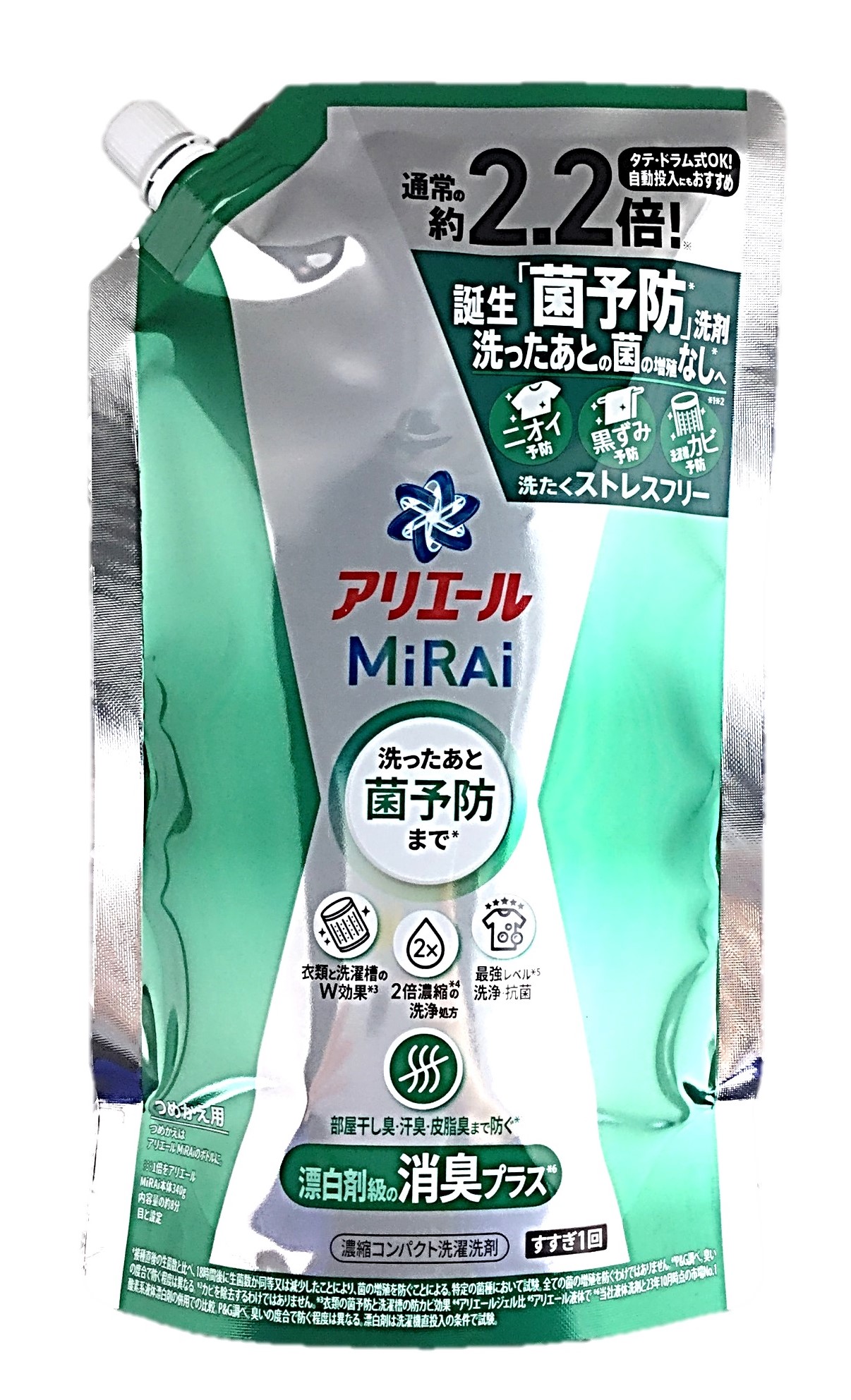 アリエールミライ 消臭プラス 替超特大6