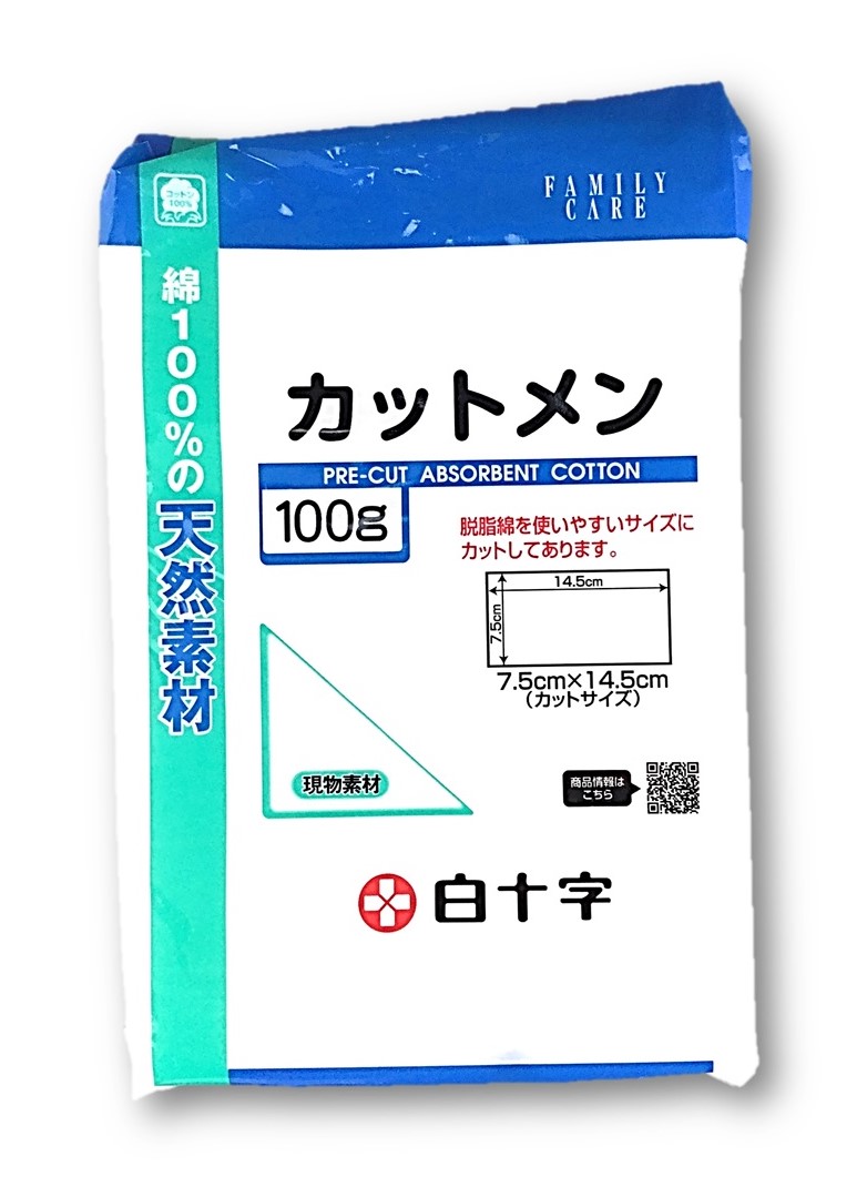 FCカットメン100g 白十字