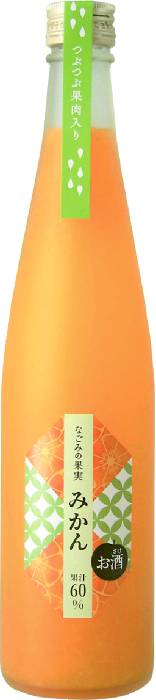果肉入り なごみの果実 みかん500ml