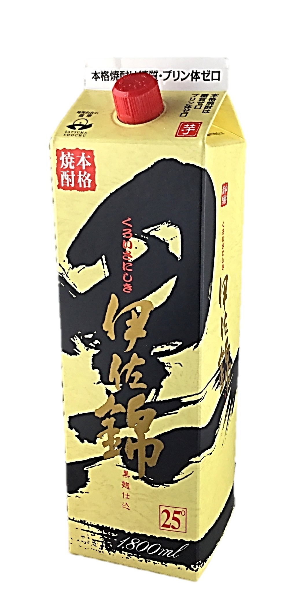 黒伊佐錦芋パック25度1800ml 大口