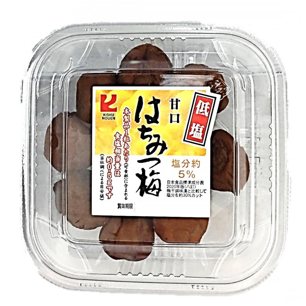 低塩はちみつ梅120g 紀州農園