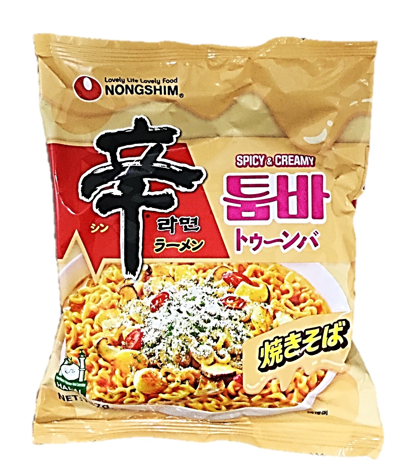 辛ラーメントゥーンバ 袋 1食137g